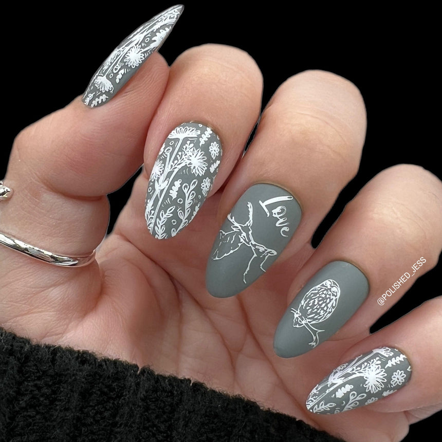 Bambi (M356) - Nail Stamping Plate