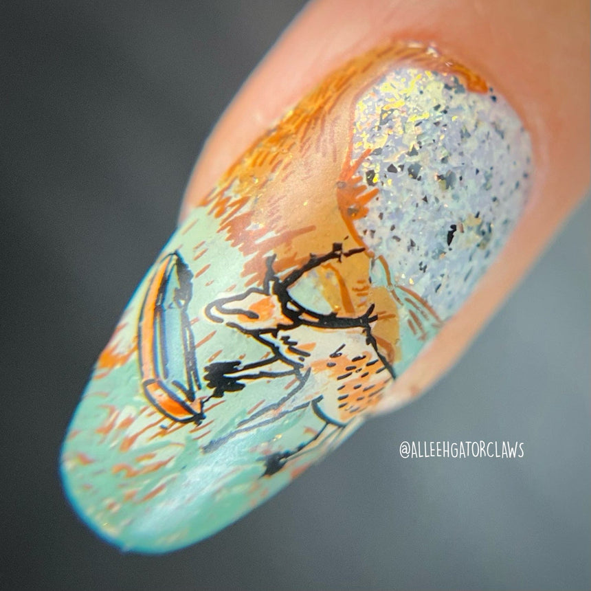 Bambi (M356) - Nail Stamping Plate