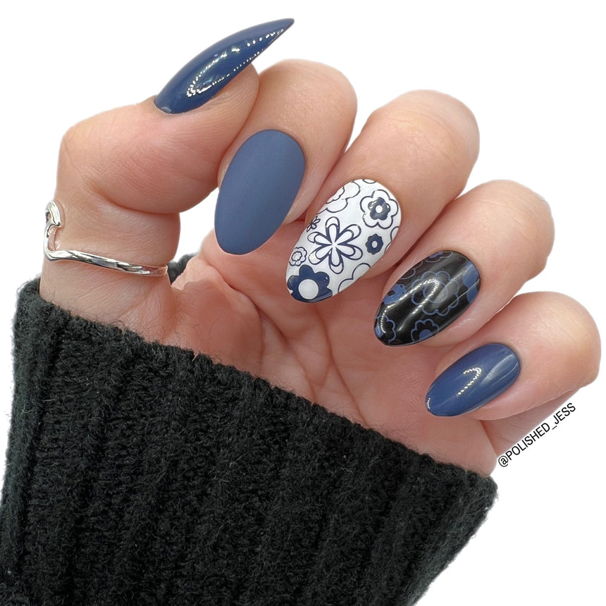 Beginnings: 3-Piece Cream Stamping Polish Set