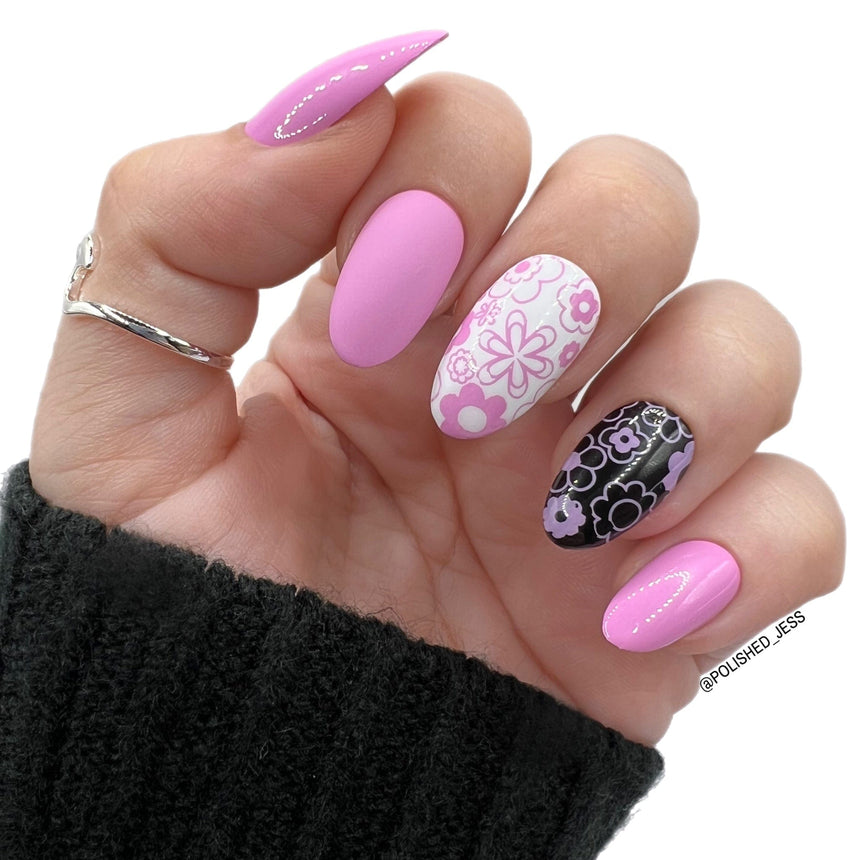 Beginnings: 3-Piece Cream Stamping Polish Set