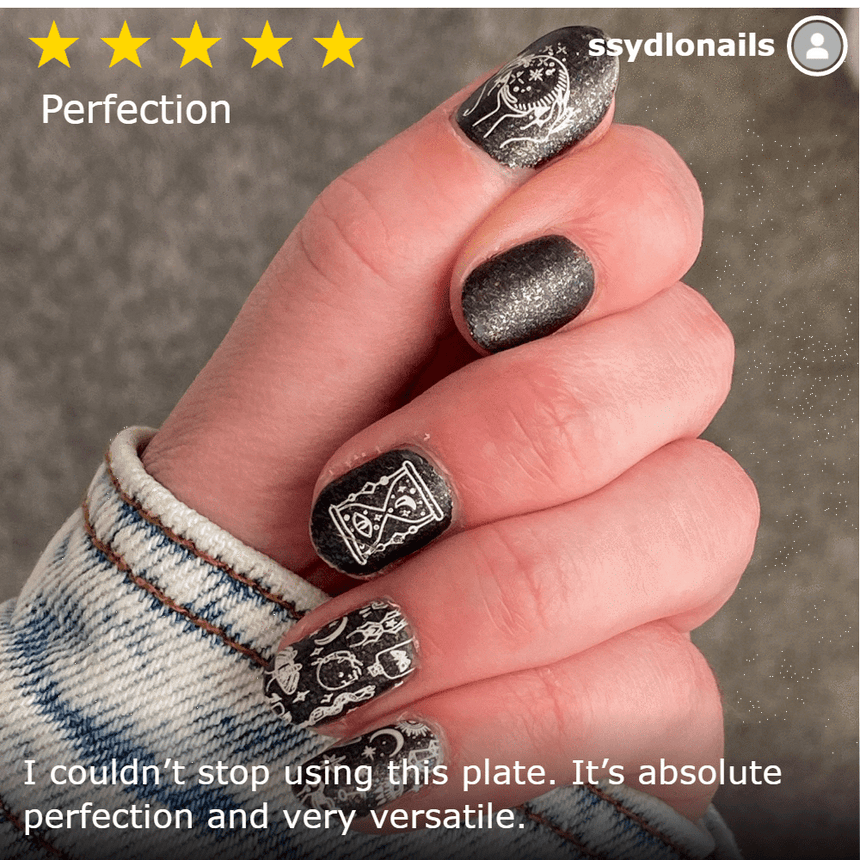 Bewitched: Potions 101 (m151) - Nail Stamping Plate