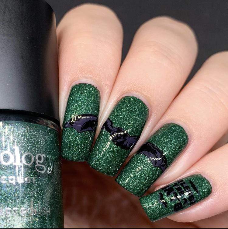 Bite Me (m244) - Nail Stamping Plate