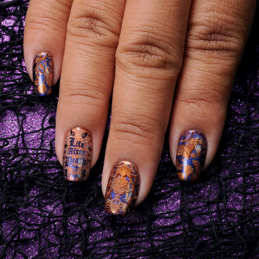 Bite Me (m244) - Nail Stamping Plate