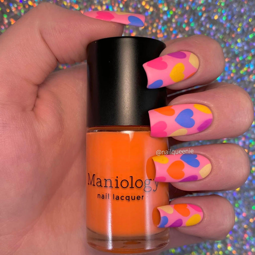 Bleeding Hearts (m272) - Nail Stamping Plate