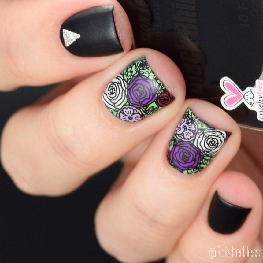 Bloomin' Babe: Nectar & Seed (m019) - Single Plate