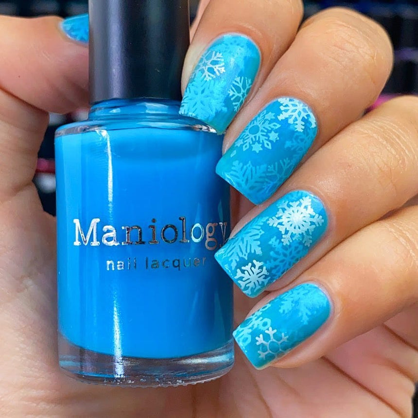 Blueberry Blast (P128) - Sheer Blue Nail Polish