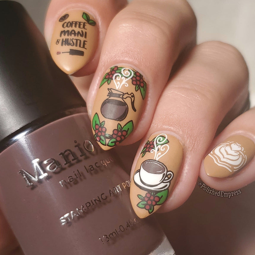 Boba (B330) - Deep Brown Stamping Polish