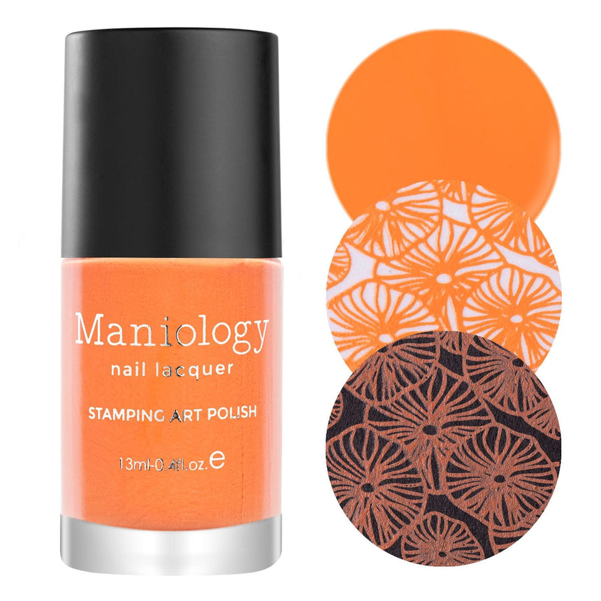 Carnation (B428) - Orange Cream Stamping Polish
