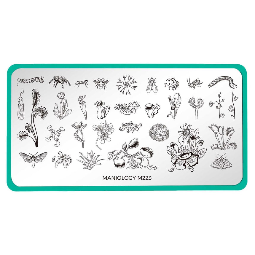 Carnivorous Plants (M223) - Nail Stamping Plate