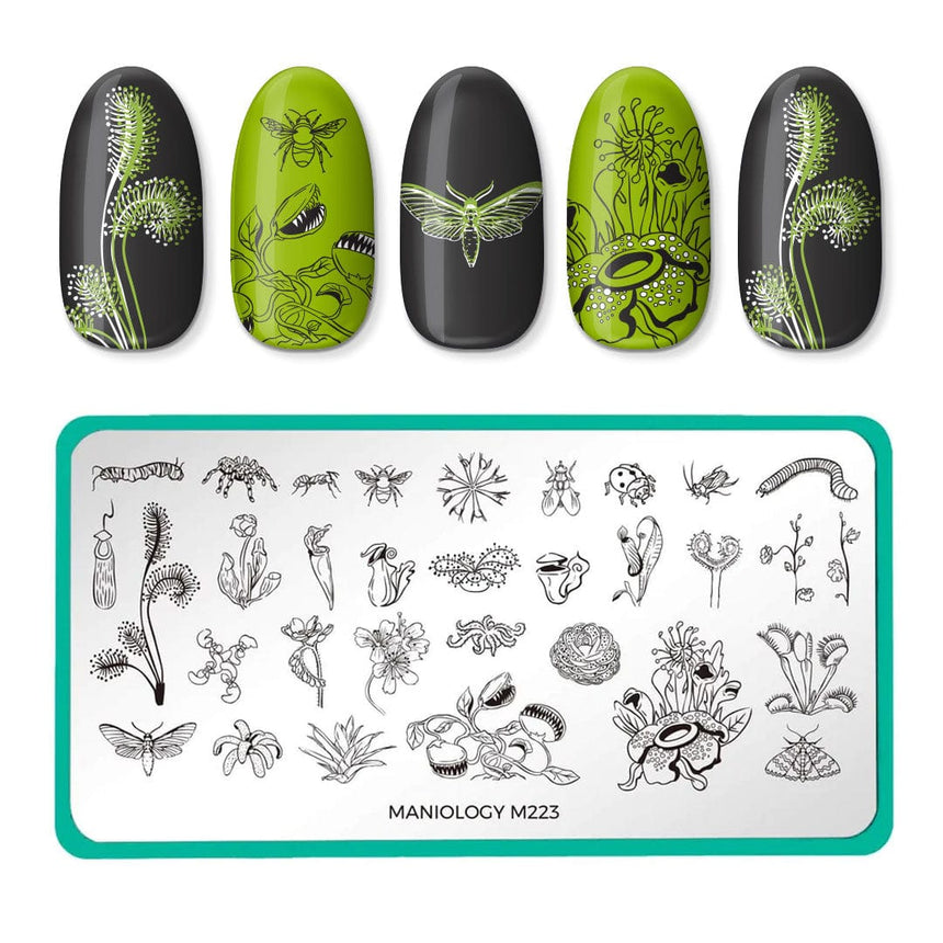 Carnivorous Plants (M223) - Nail Stamping Plate