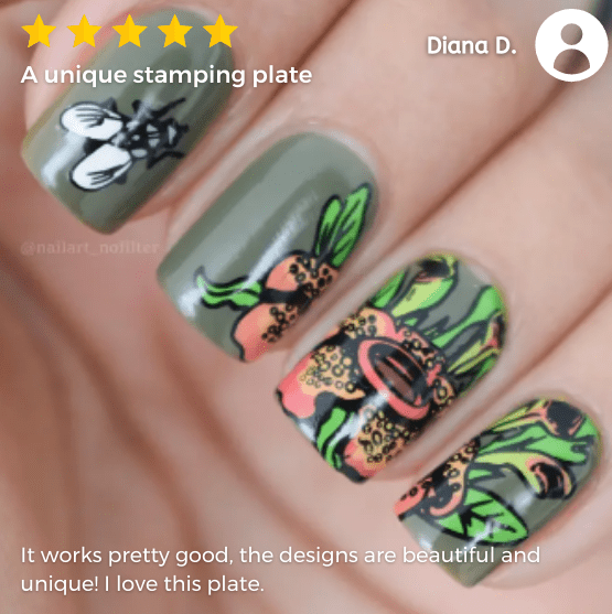 Carnivorous Plants (M223) - Nail Stamping Plate