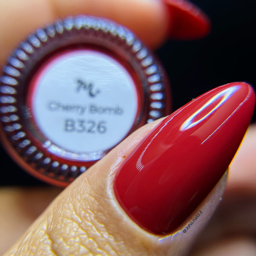Cherry Bomb (B326) - Deep Red Stamping Polish