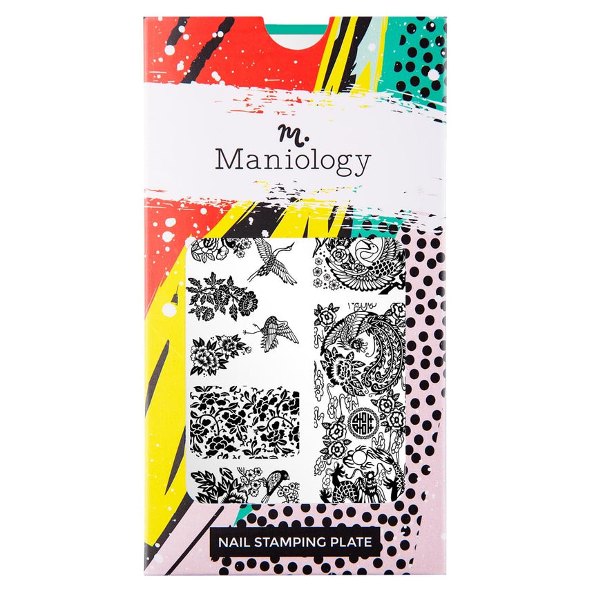 Porcelain (m252) - Nail Stamping Plate