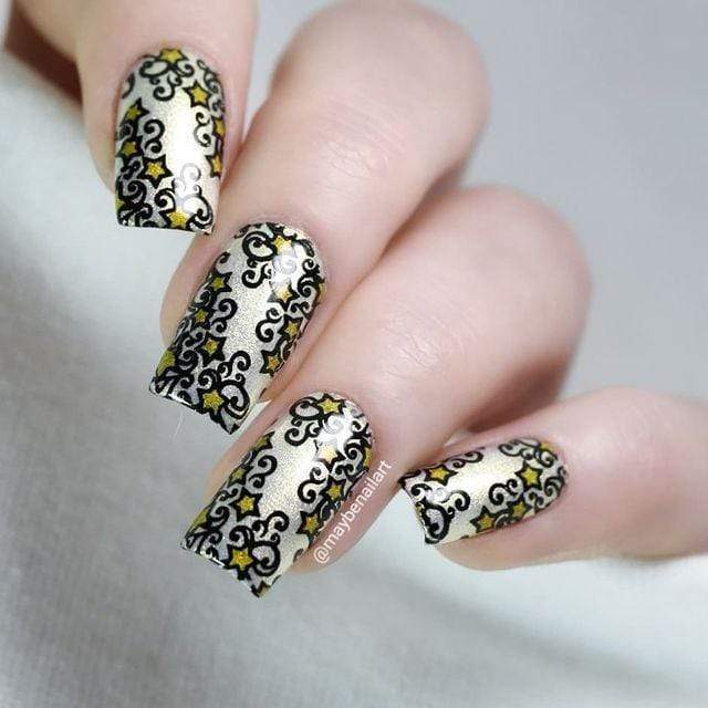 Classic Beauty: Make a Wish (BM-XL356) - Nail Stamping Plate