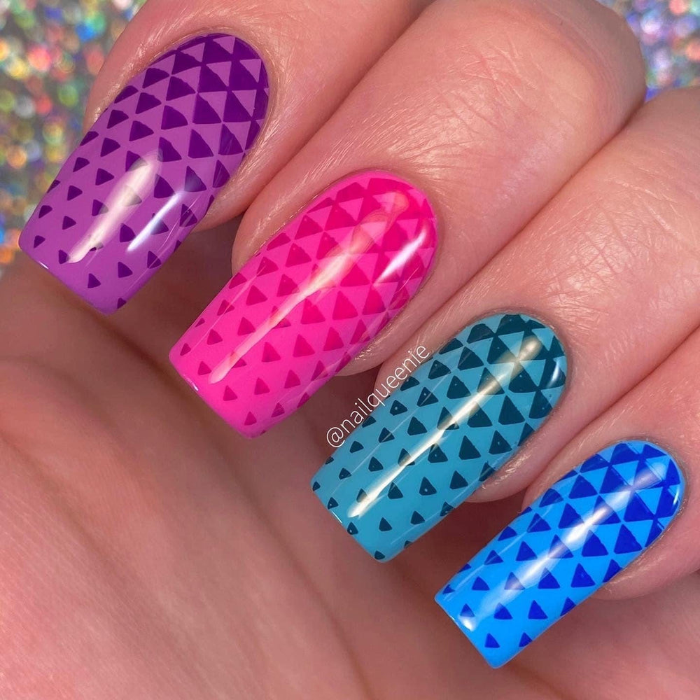 Classic Gradients (m278) - Nail Stamping Plate
