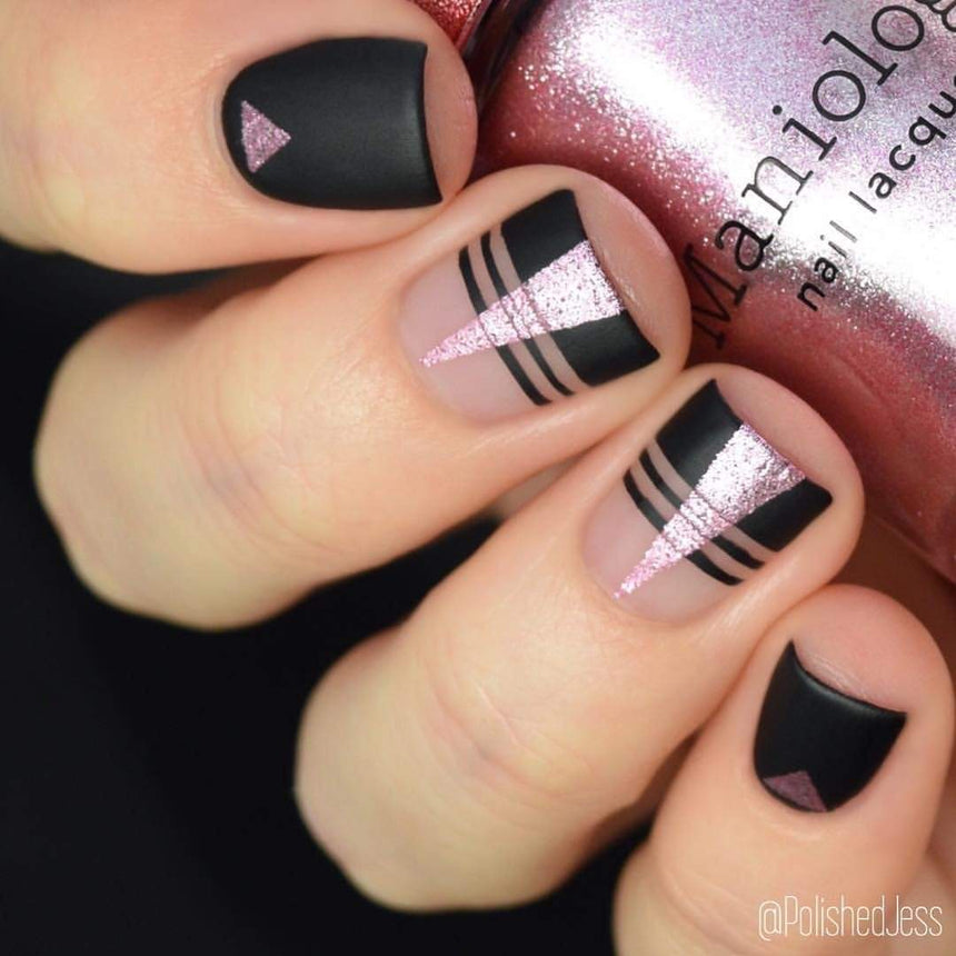 Classique: Love Your Accent (m053) - Nail Stamping Plate