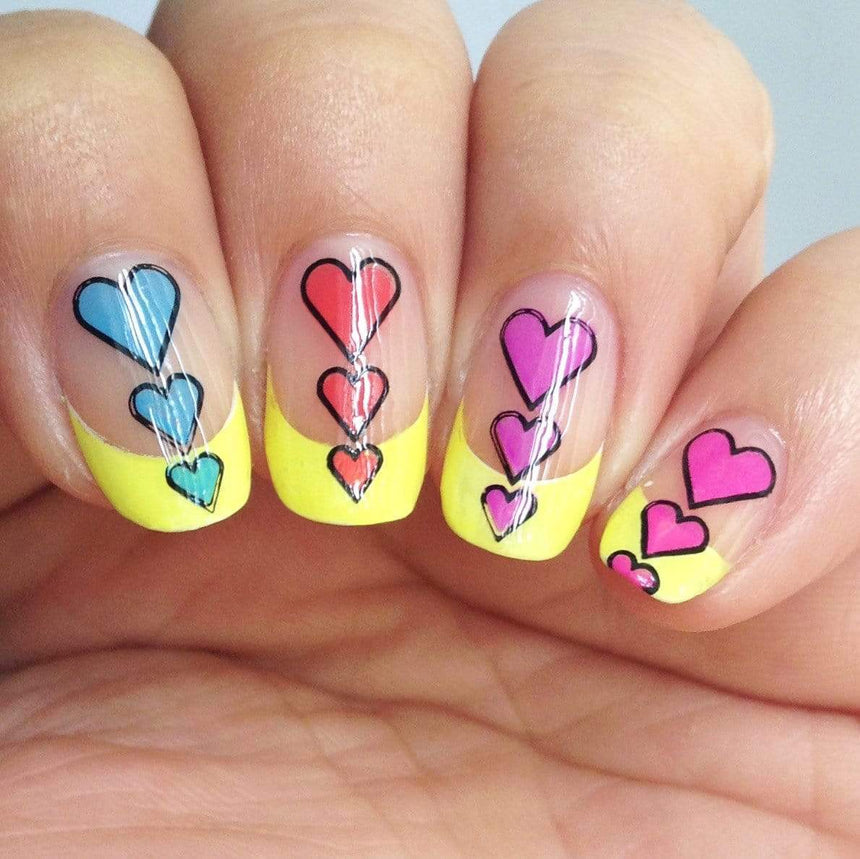 A manicured hand with Classique: Love Your Accent by Maniology (m053).