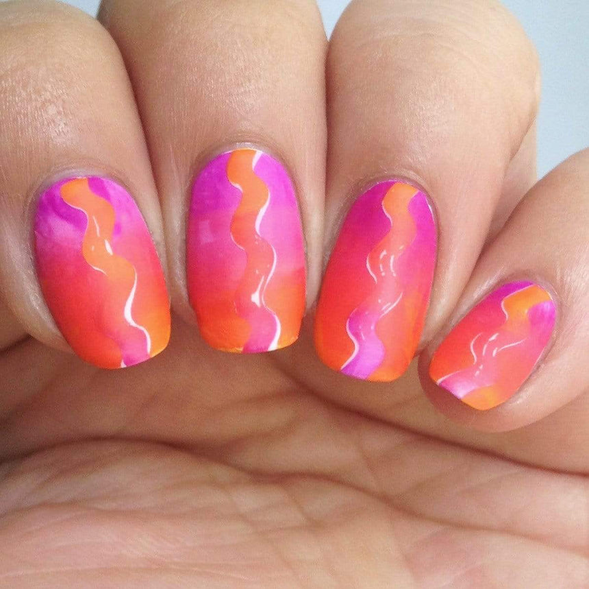 A manicured hand with Classique: Love Your Accent by Maniology (m053).