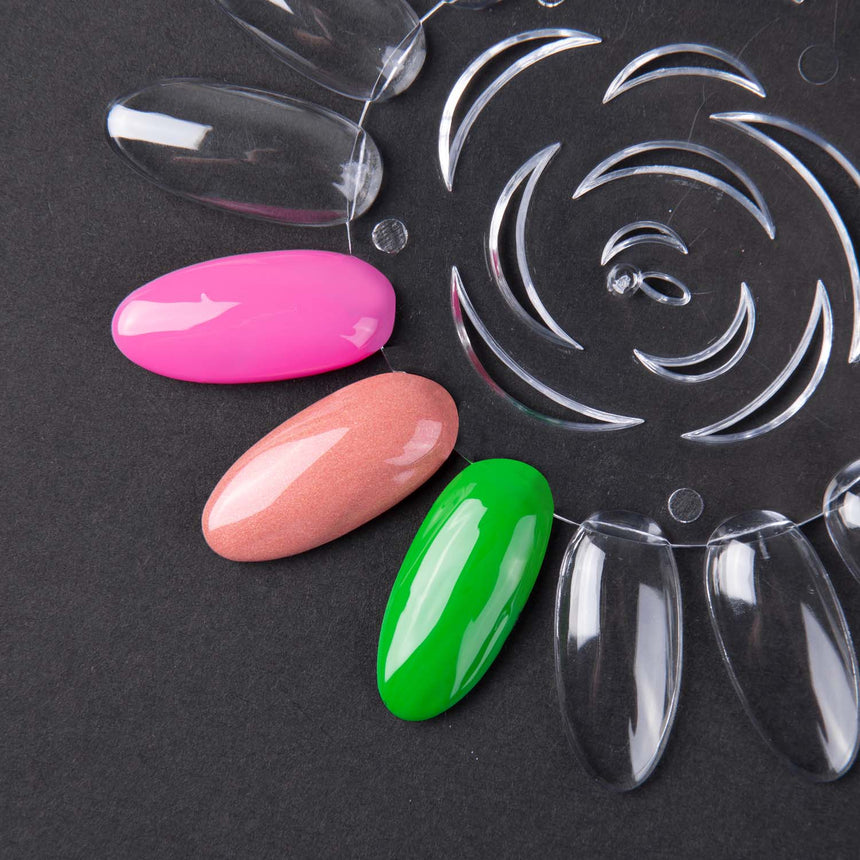 Clear Polish Swatch Wheels