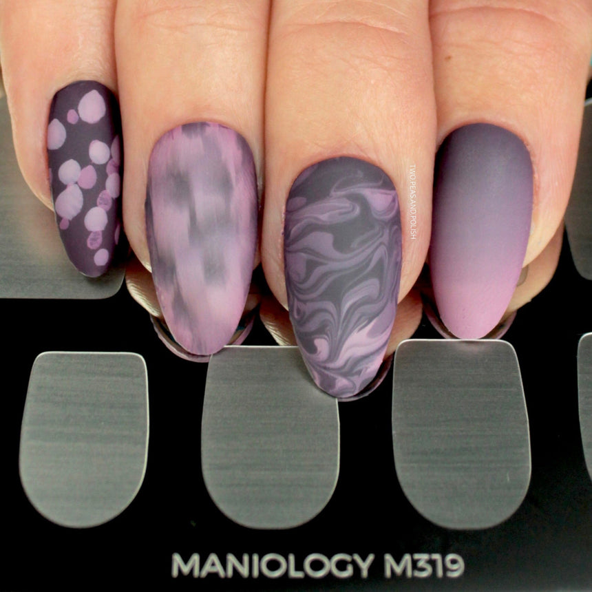 Color Block (M319) - Nail Stamping Plate