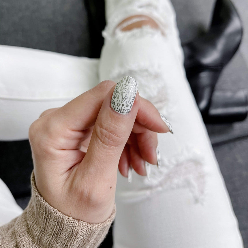 Crystal Galaxy: Space-Themed Nail Stamping Starter Kit