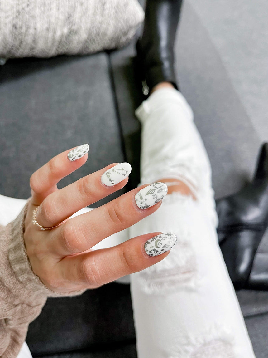 Crystal Galaxy: Space-Themed Nail Stamping Starter Kit