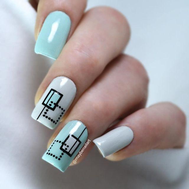 Crystal Moon (m119) Nail Stamping Plate