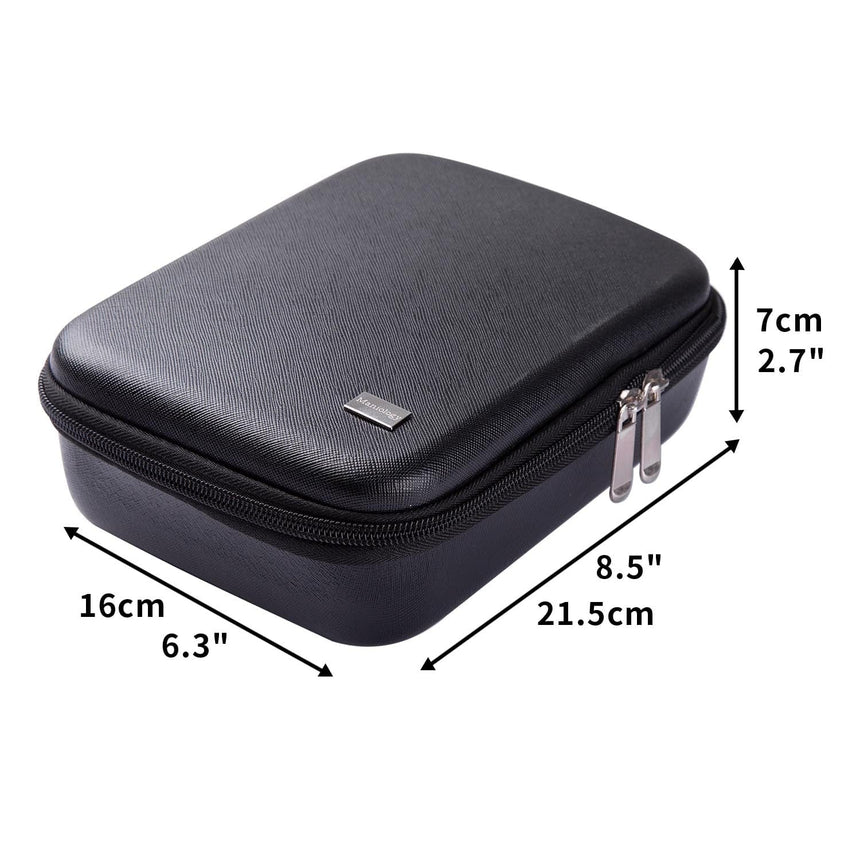 Deluxe Stamping Plates and Polish Holder Case - Jet Black