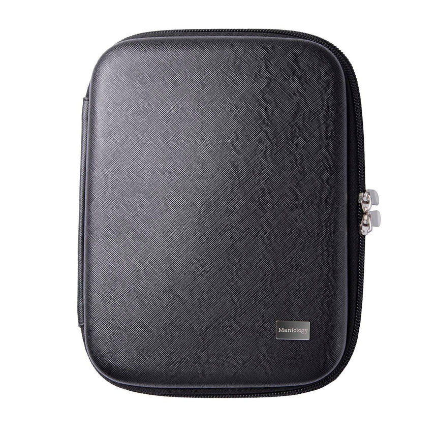 Deluxe Stamping Plates and Polish Holder Case - Jet Black