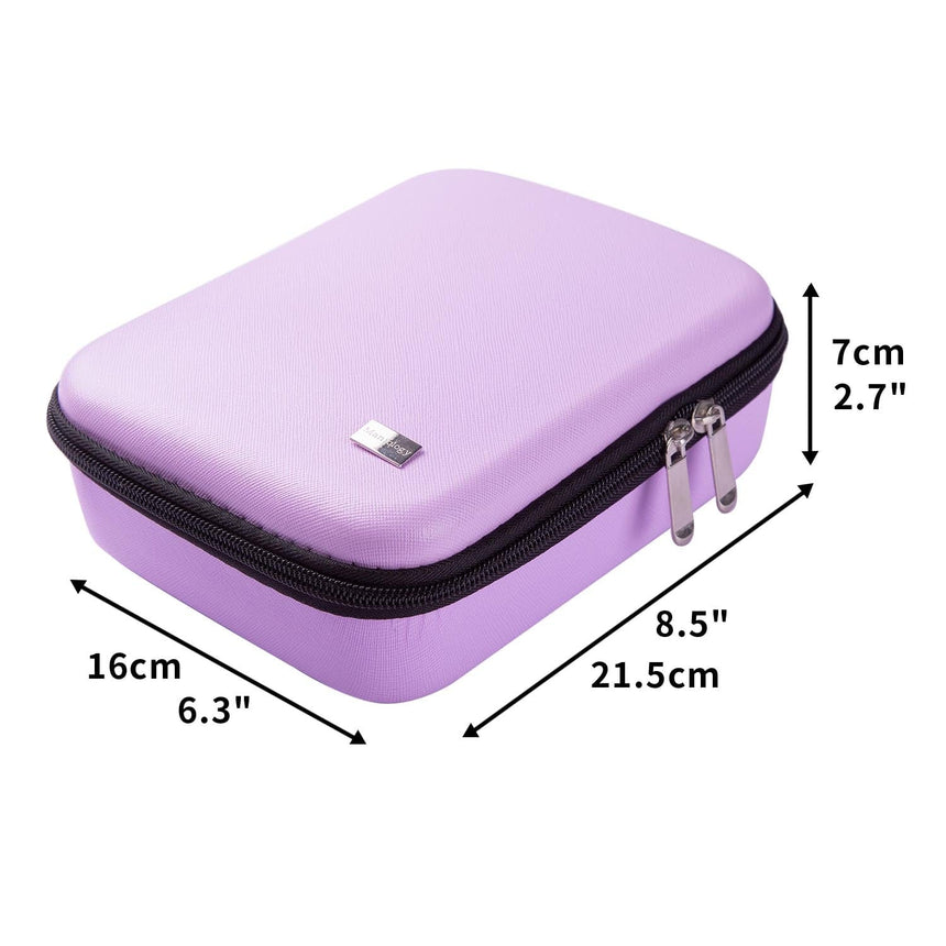 Deluxe Stamping Plates and Polish Holder Case - Lilac Dream