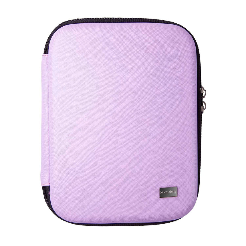 Deluxe Stamping Plates and Polish Holder Case - Lilac Dream