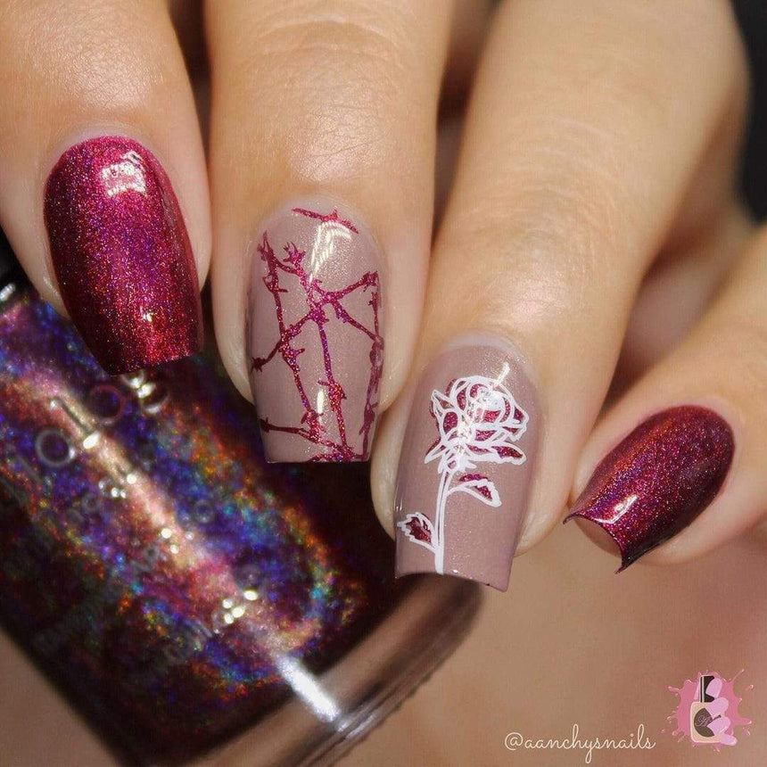 Dovetail (B365) Metallic Taupe Stamping Polish