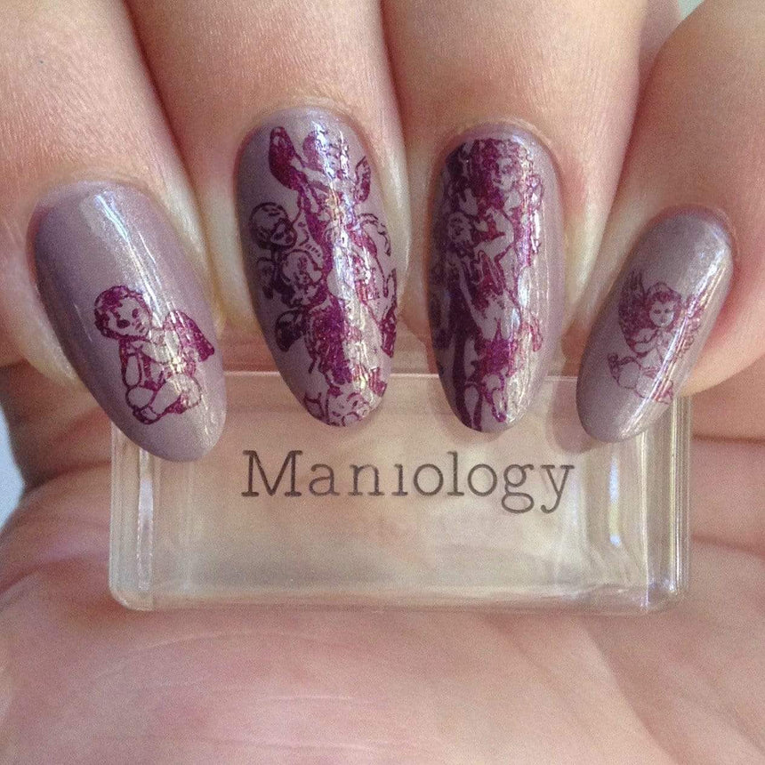 Dovetail (B365) Metallic Taupe Stamping Polish