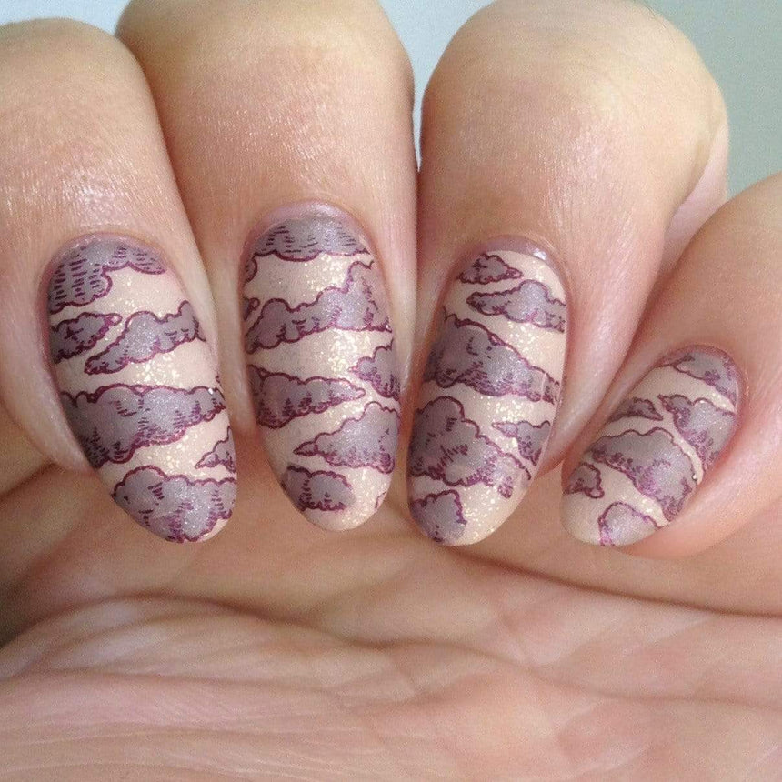 Dovetail (B365) Metallic Taupe Stamping Polish