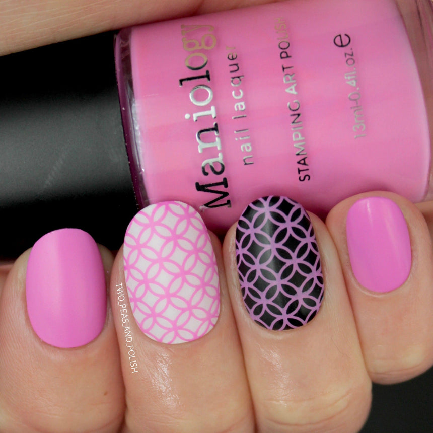 Electro Glo: 6-Piece Electric Pastel Stamping Art Polish Set