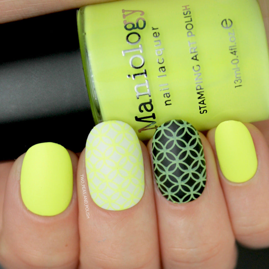 Electro Glo: 6-Piece Electric Pastel Stamping Art Polish Set