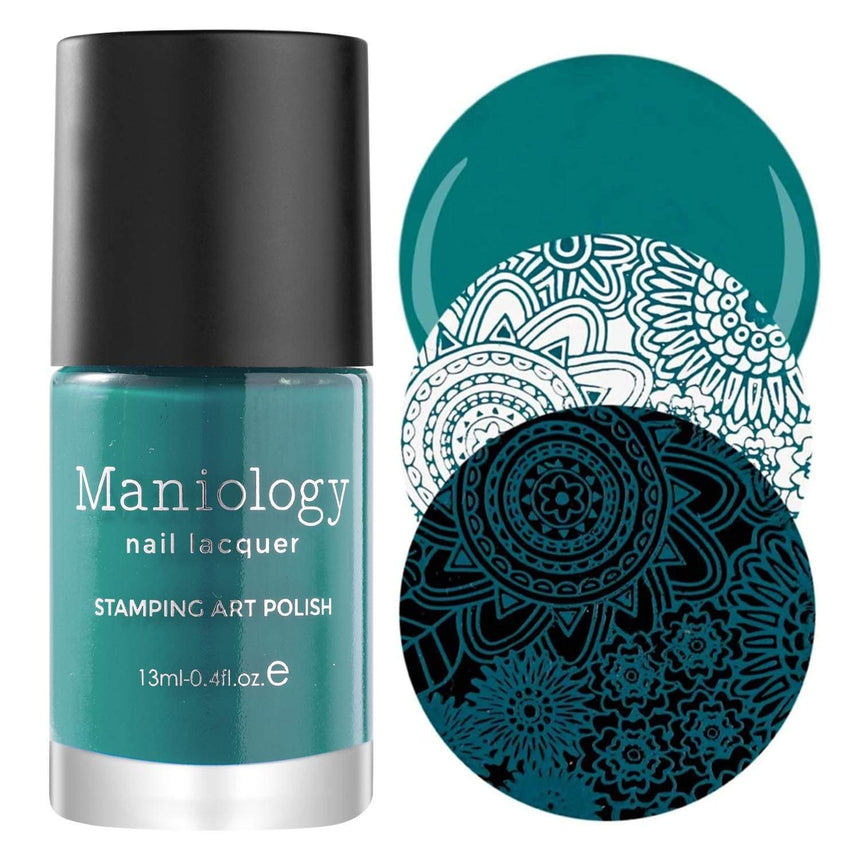 A Summer Cruise stamping polish from Essentials Bright Collection by Maniology.
