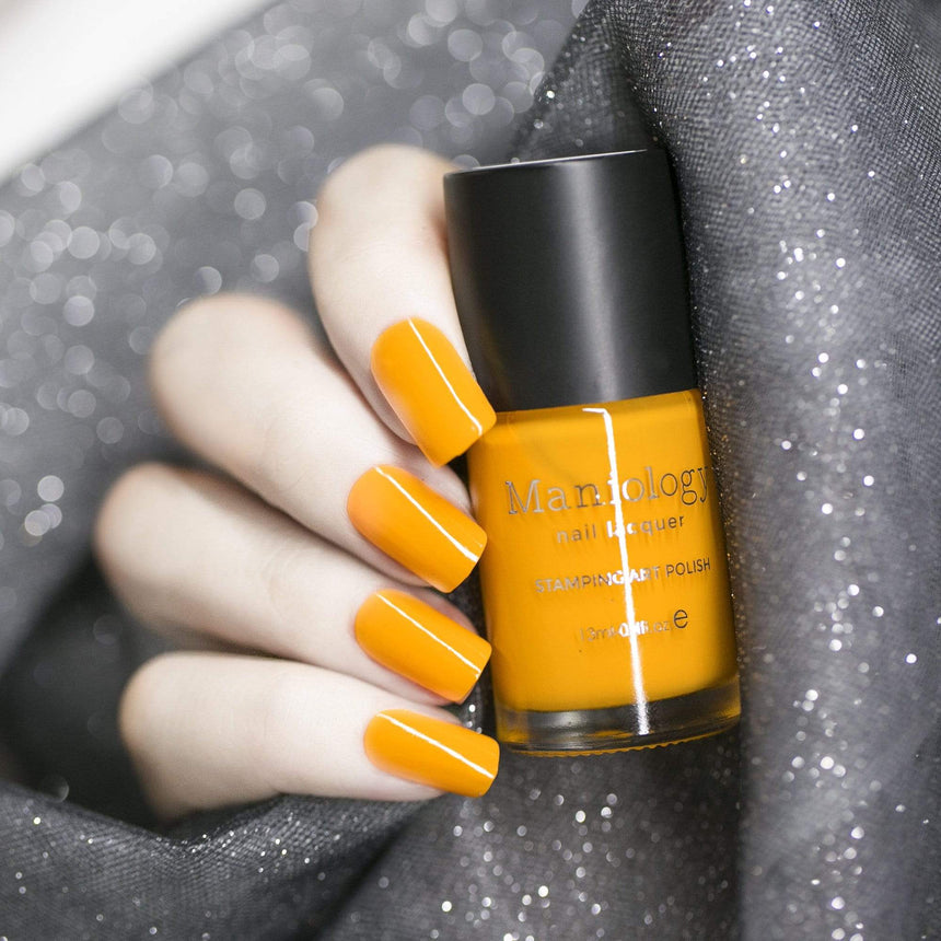 Essentials Bright Collection: Sunrise (B193) Sunny Marigold Stamping Polish
