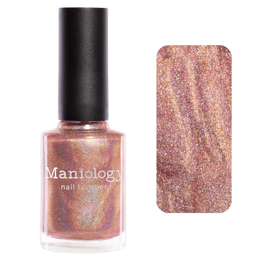 Fairy Tales: Toadstool (P107) Peach Pearl Holographic Nail Polish