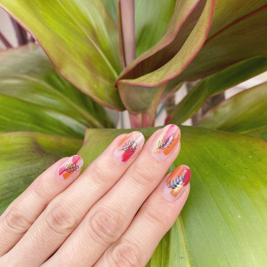 Fall Occasions: Holiday Harvest (m023) - Nail Stamping Plate