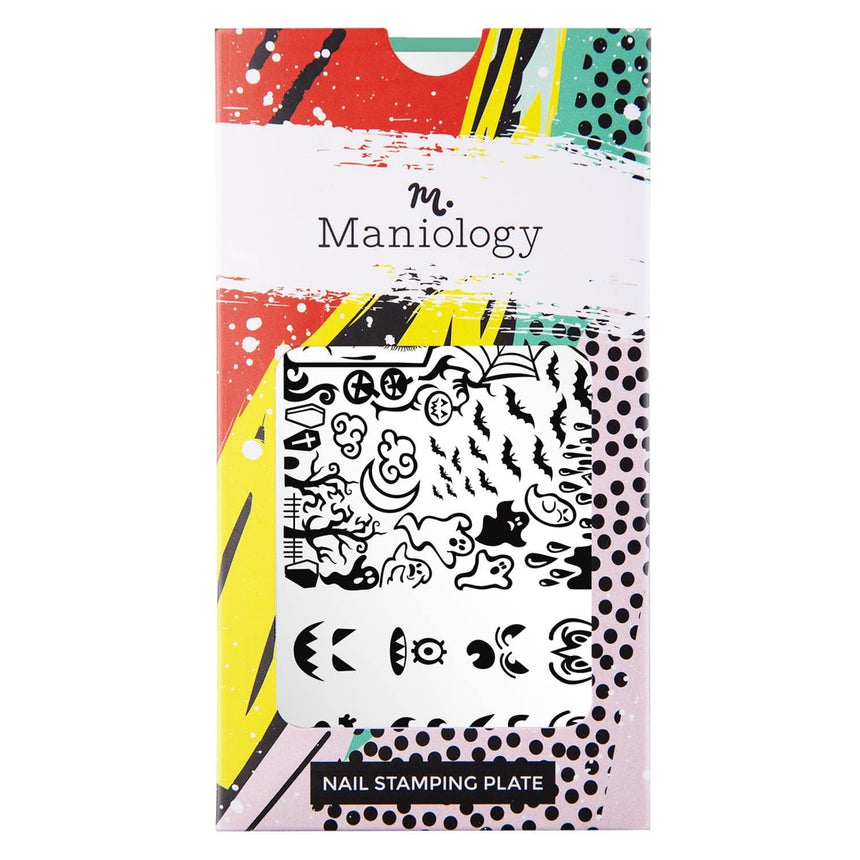 Fall Occasions: Playful Pumpkins (m254) - Nail Stamping Plate