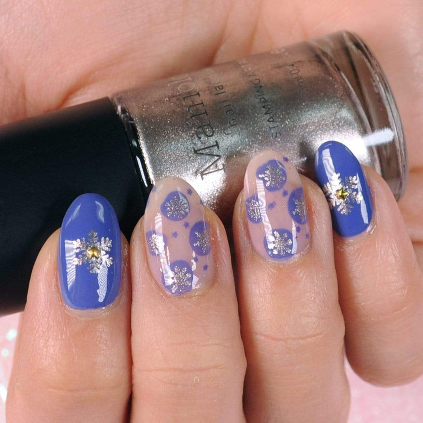 Fleece (B355) - Champagne Metallic Shimmer Stamping Polish