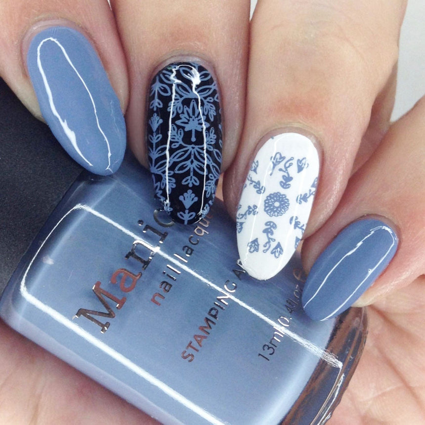 Forager: 3-Piece Cream Stamping Polish Set