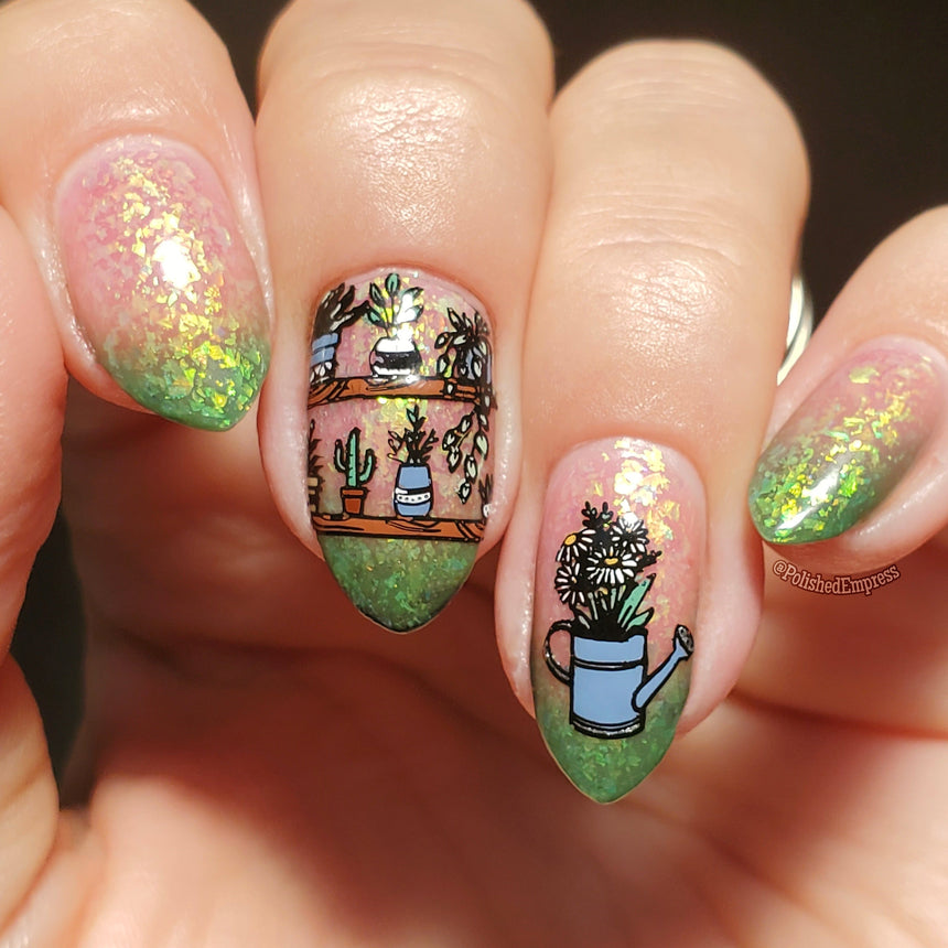 Forager: 3-Piece Cream Stamping Polish Set