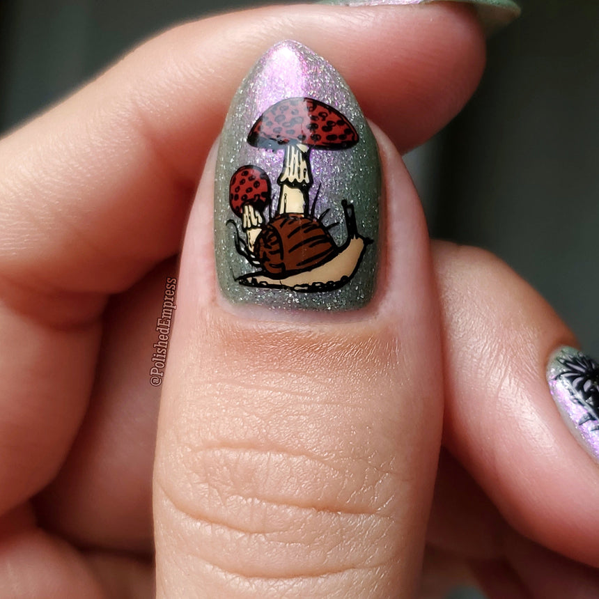 Forest Wonders: Set of 2 Nail Stamping Plates