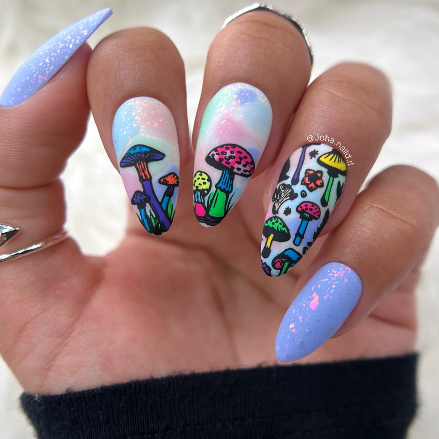 Forest Wonders: Set of 2 Nail Stamping Plates