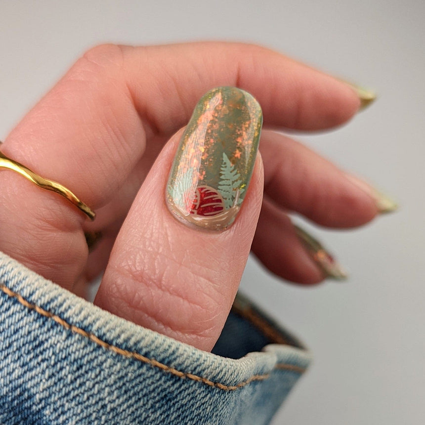 Forest Wonders: Set of 2 Nail Stamping Plates