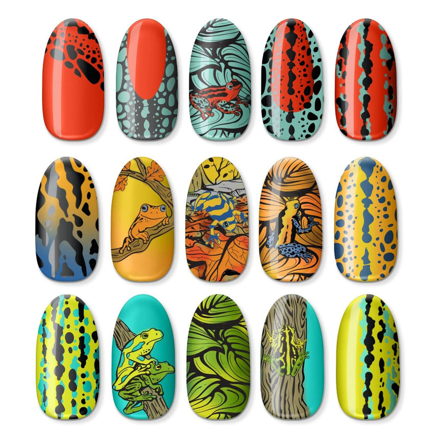 Forest Wonders: Set of 2 Nail Stamping Plates