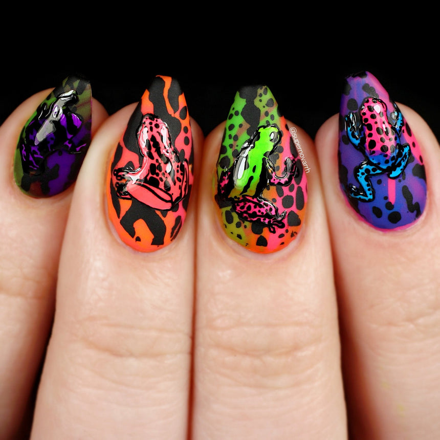 Forest Wonders: Set of 2 Nail Stamping Plates