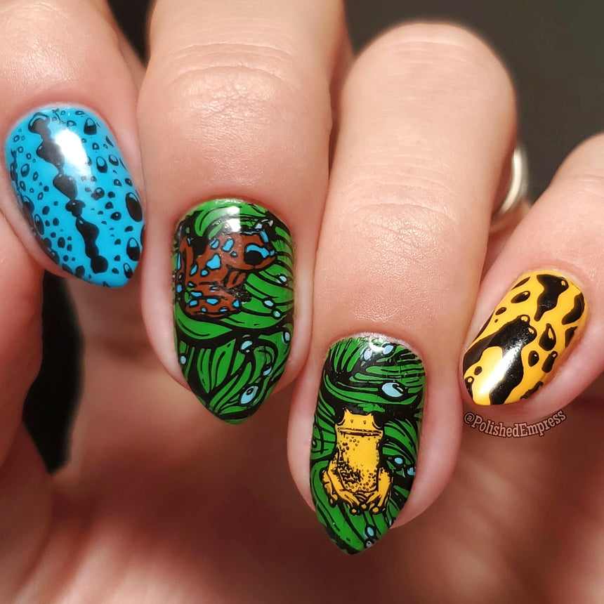 Forest Wonders: Set of 2 Nail Stamping Plates